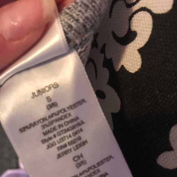 Disney Mickey Mouse tank racerback slight crop cute heathered grey soft - Picture 5 of 5